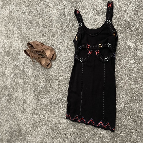 Free People Bodycon Cutout Dress - Picture 3 of 4